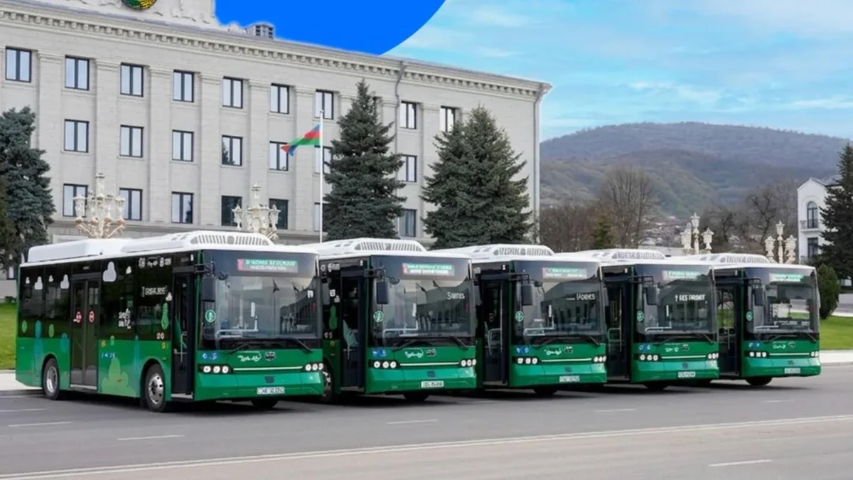 Intra-city bus routes begin operation in Khankendi