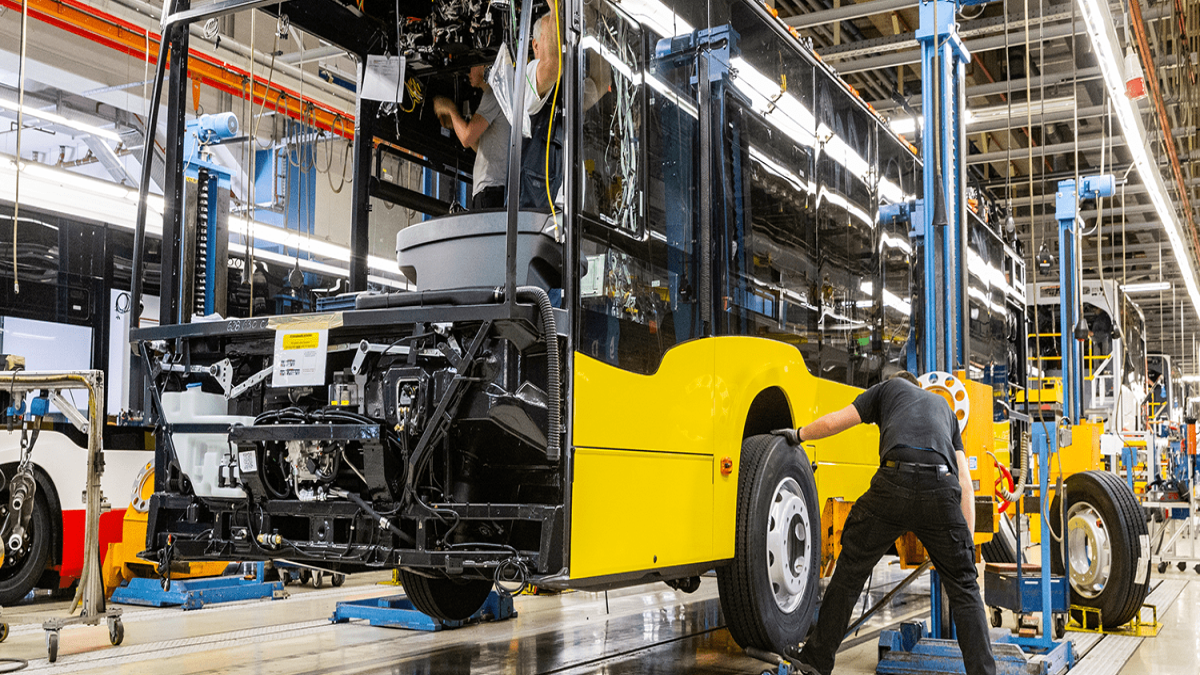 Bus production in Azerbaijan has increased nearly 3 times