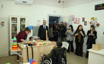 A media tour has been organized to the Gabala Children’s Rehabilitation Center