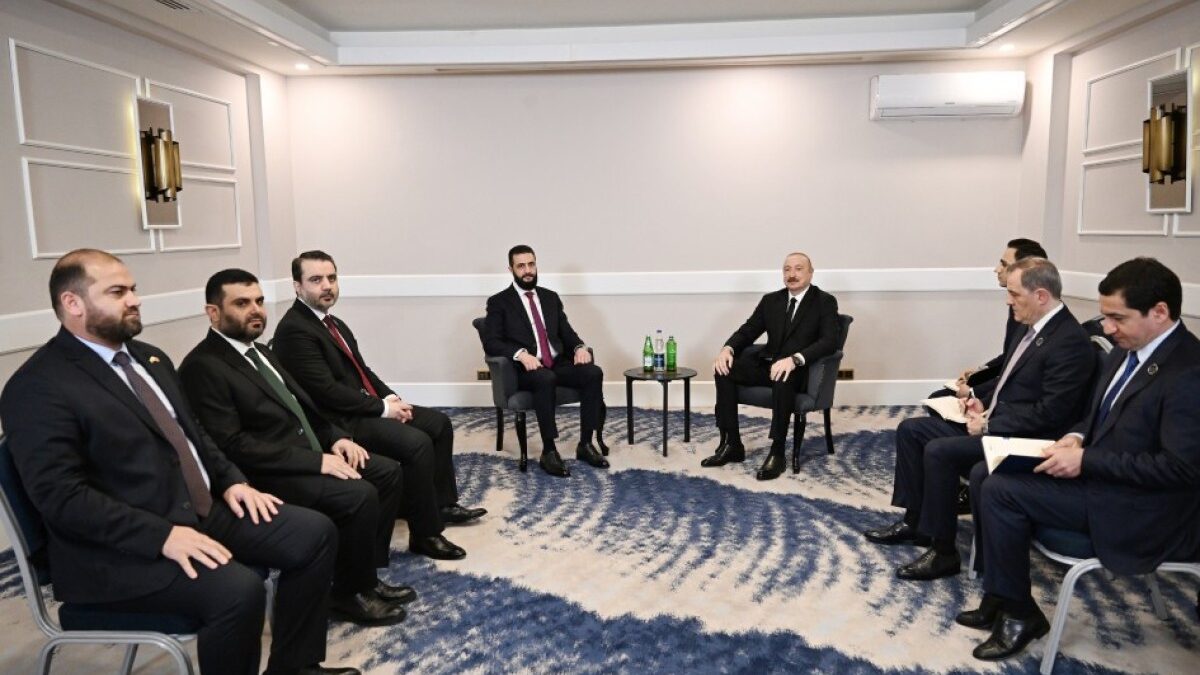 President Ilham Aliyev met with Ahmad Al-Sharaa in Antalya – UPDATED