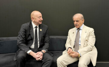 Ilham Aliyev met with Shehbaz Sharif within the framework of the Antalya Diplomacy Forum