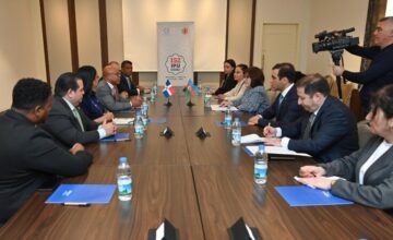 Sahiba Gafarova met with the President of the Chamber of Deputies of the Dominican Republic