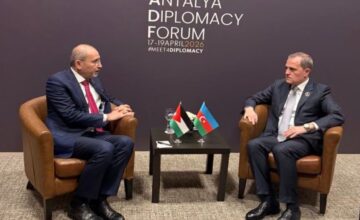 Jeyhun Bayramov met with the Deputy Prime Minister of Jordan