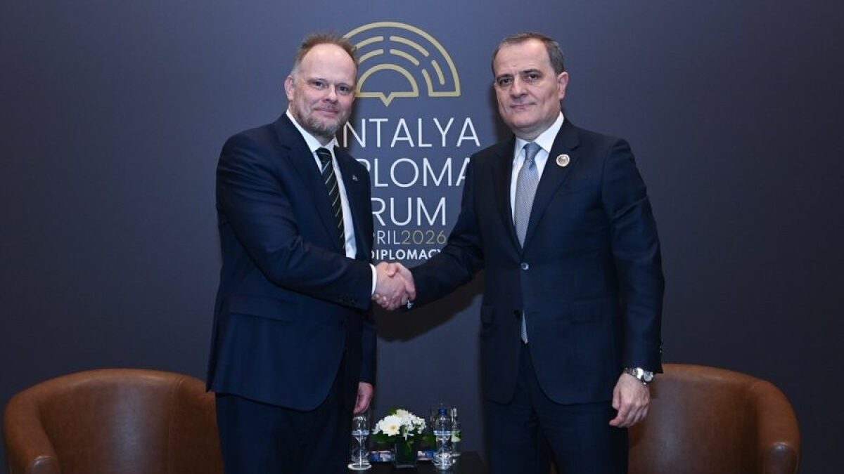 Azerbaijani Foreign Minister discussed normalization with Armenia and the Middle East with a NATO official