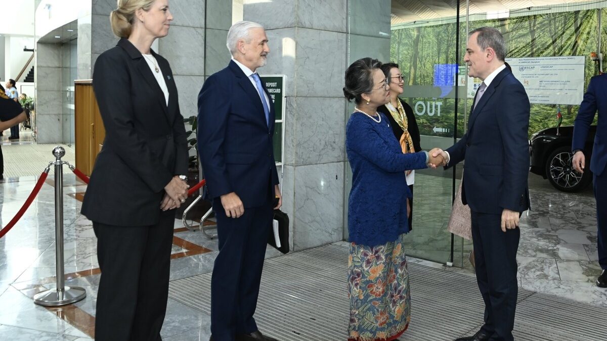 Jeyhun Bayramov is on a visit to Bangkok