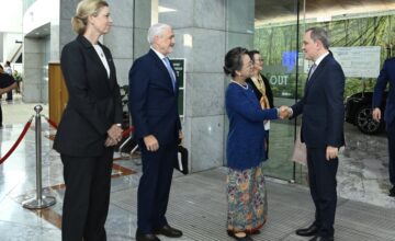 Jeyhun Bayramov is on a visit to Bangkok