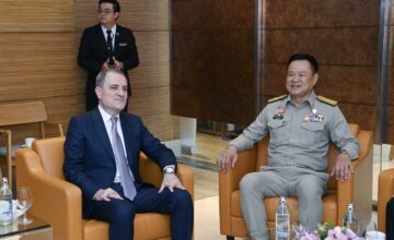 Azerbaijani Foreign Minister met with the Prime Minister of Thailand