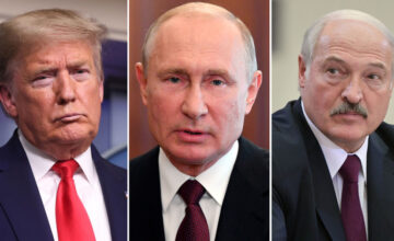 Lukashenko elevates Putin and Trump to the imperial throne