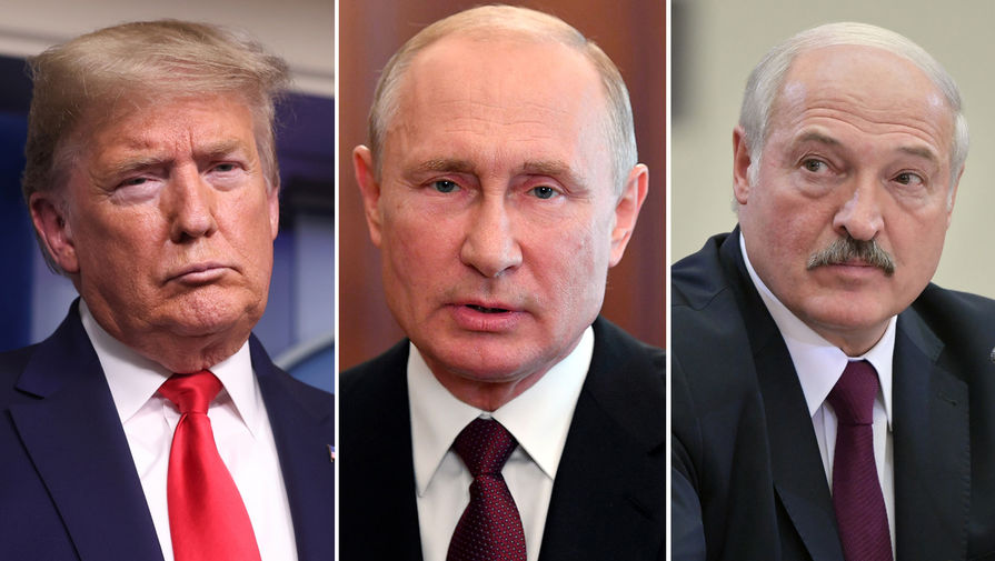 Lukashenko elevates Putin and Trump to the imperial throne