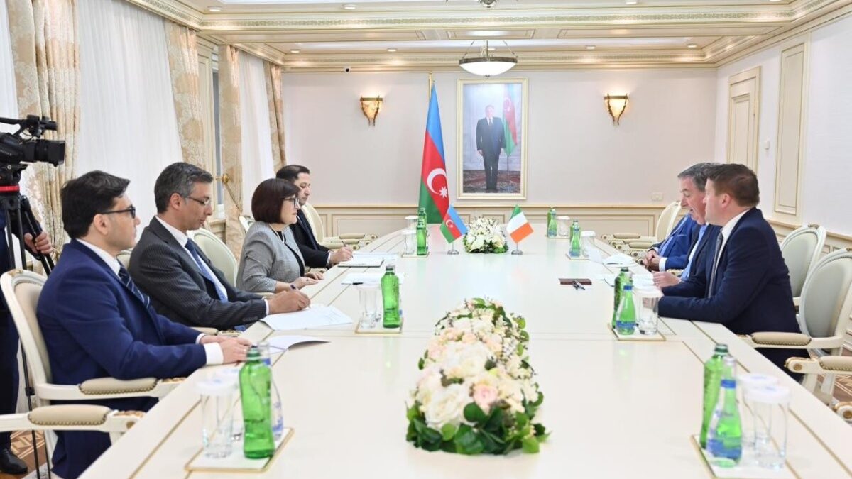 Meeting held with members of the Ireland-Azerbaijan inter-parliamentary friendship group