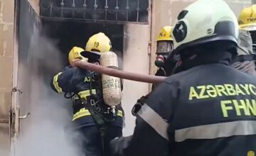 Fire breaks out in a boarding school dormitory in Baku – VIDEO