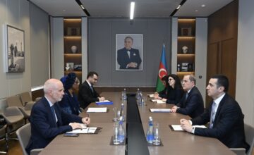 Jeyhun Bayramov met with the Deputy Director General of the IOM
