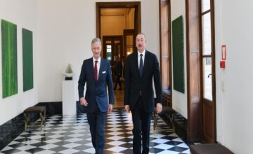 King of Belgium congratulates President Ilham Aliyev