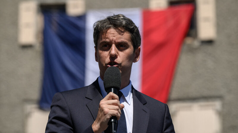 Gabriel Attal is a candidate for the French presidency