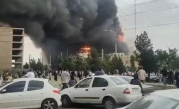 Fire at Tehran Trade Center: 8 dead