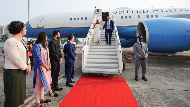 Marco Rubio is visiting India