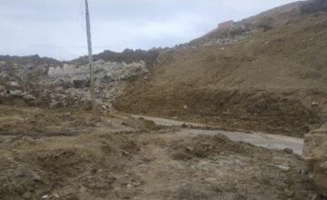 Landslide in Baku White City