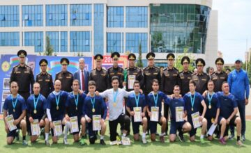 A minifootball championship has been held among the structures of the MES