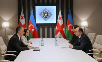 Geka Geladze met with the Ambassador of Azerbaijan