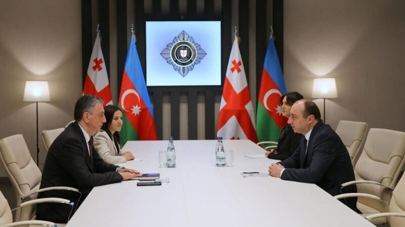 Geka Geladze met with the Ambassador of Azerbaijan