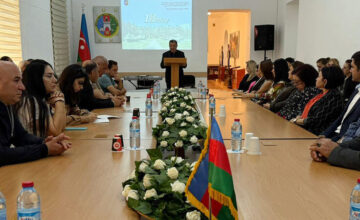 An event was held at the Military History Museum of Azerbaijan