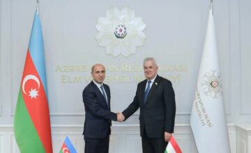 Emin Amrullayev met with his Tajik counterpart