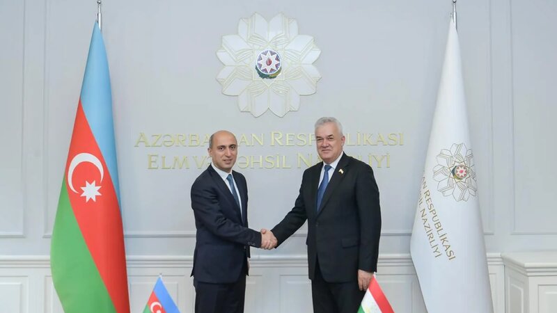 Emin Amrullayev met with his Tajik counterpart