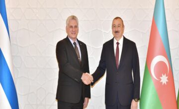 President of Cuba congratulated the Azerbaijani leader