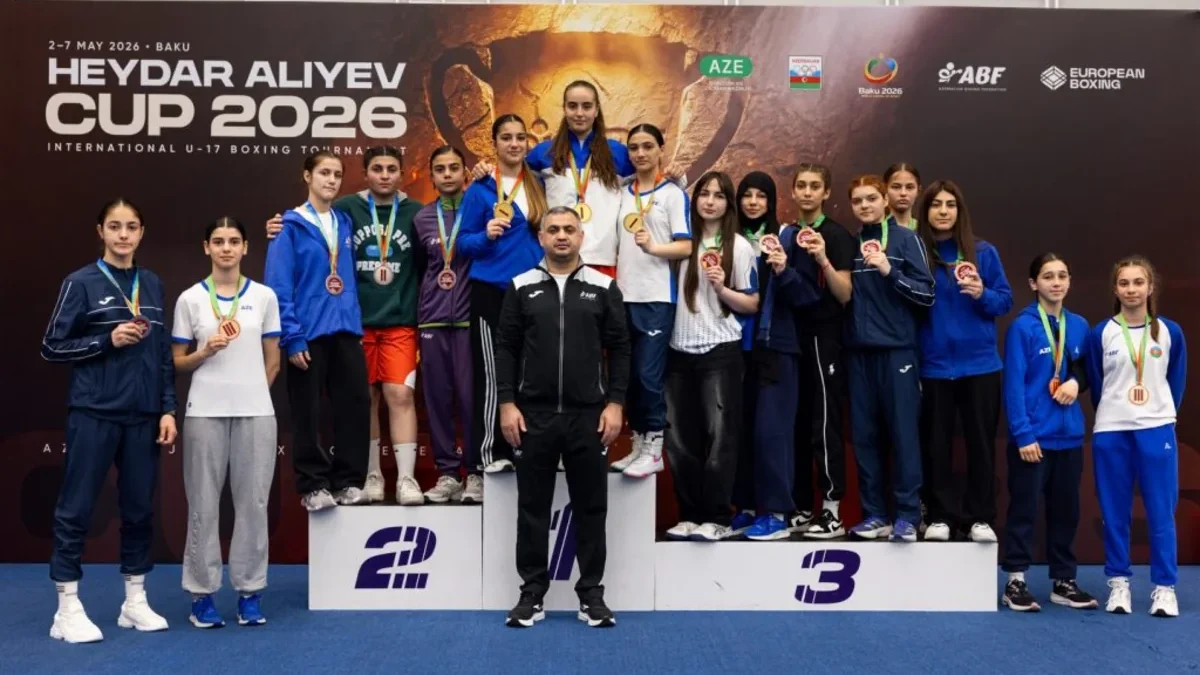 “Heydar Aliyev Cup-2026”: Our national girls’ boxing team takes first place in the team standings with 17 medals