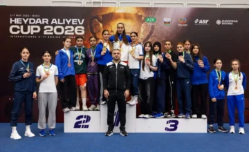 “Heydar Aliyev Cup-2026”: Our national girls’ boxing team takes first place in the team standings with 17 medals