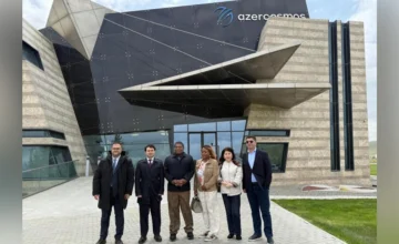 Martin Chungong visited Azercosmos’ Main Ground Satellite Control Center
