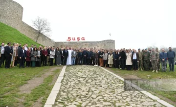 Representatives of the diplomatic corps visited Shusha Fortress