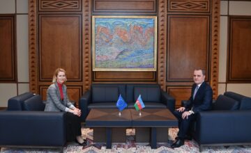 Jeyhun Bayramov met with Kaja Kallas