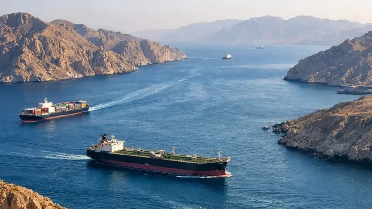 CENTCOM has detained 65 ships in the Strait of Hormuz