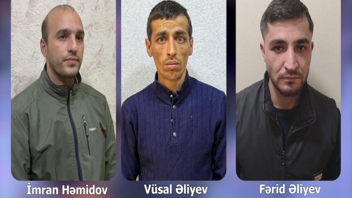 Those who committed thefts from markets, houses, and cars in Baku have been detained