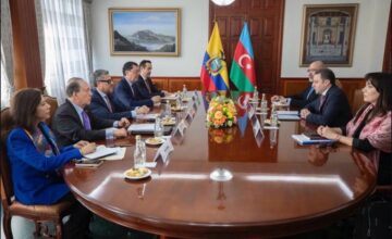 Azerbaijan and Ecuador mutually exempt holders of diplomatic and service passports from visas