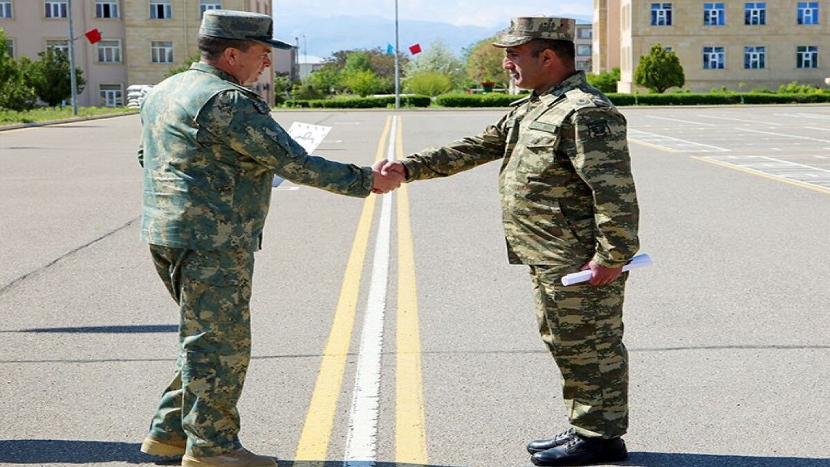 Training assembly with military personnel held in Nakhchivan – VIDEO