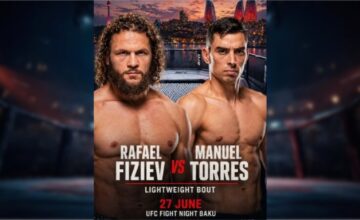 Rafael Fiziyev to face Manuel Torres in Baku