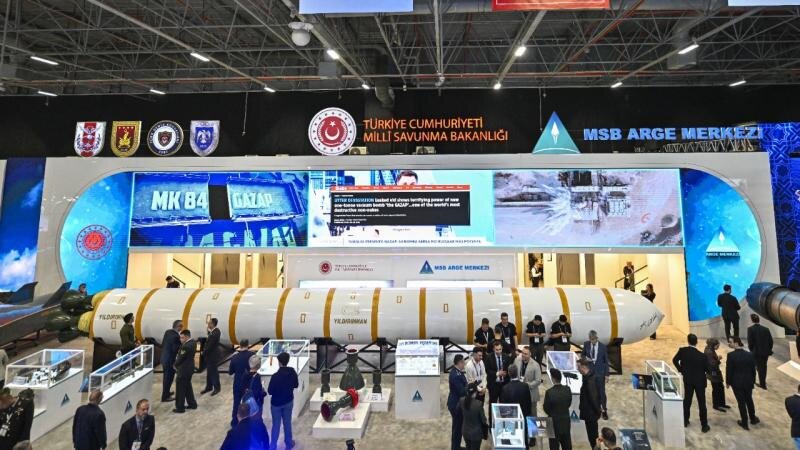 Türkiye showcased the largest missile it has produced to date