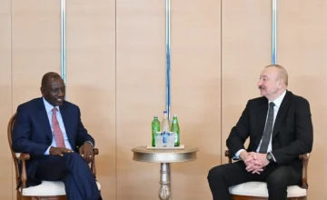 Ilham Aliyev met with the President of Kenya