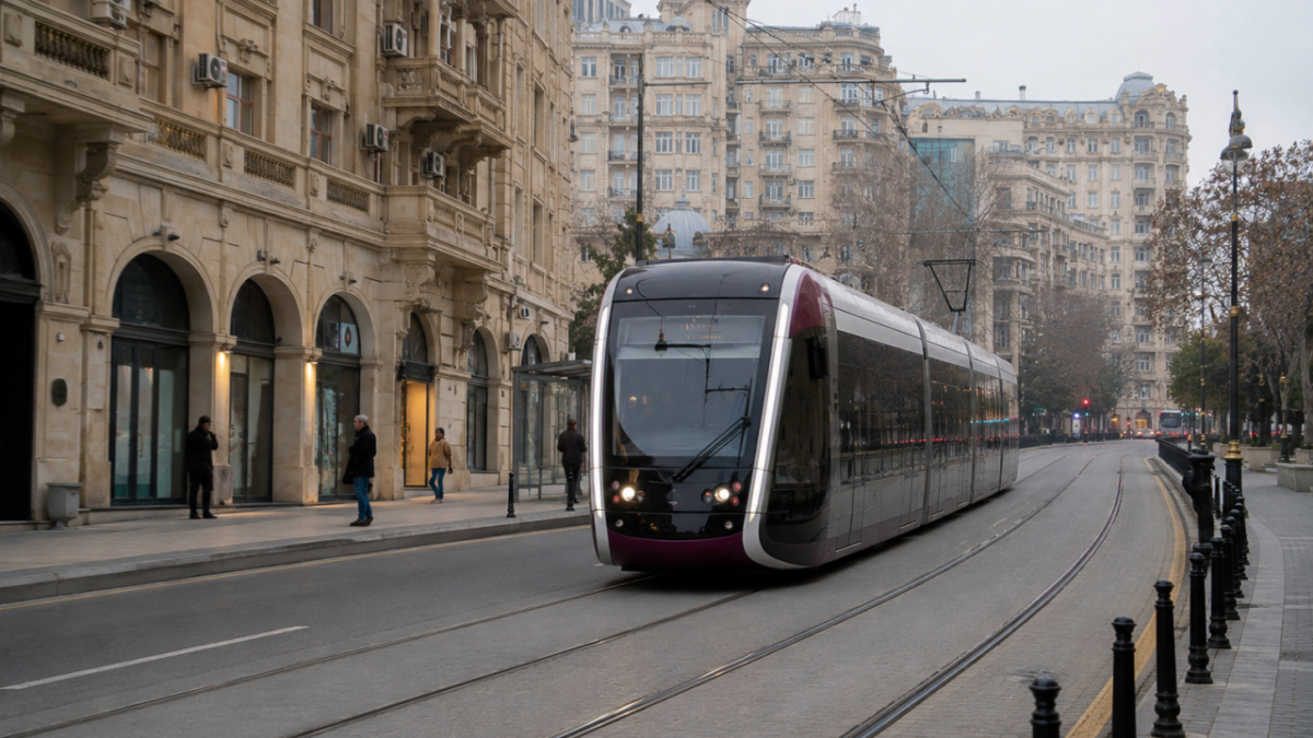 Tram lines in Baku TO BE commissioned by this date