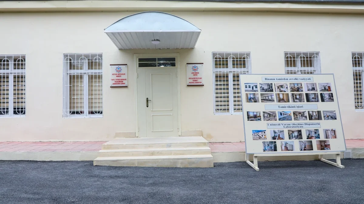 Laboratory department opened at Specialized Polyclinic No. 1