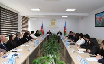 Accreditation certificate presented to the Institute of Education