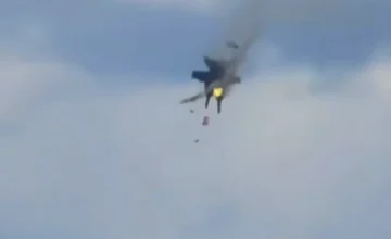 Horror in the air in the USA: Two military aircraft collided