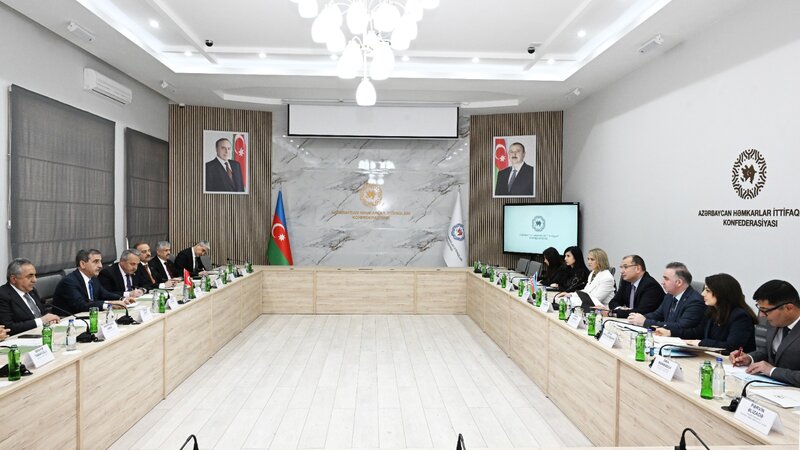 Cooperation between Azerbaijan and Turkey trade unions is expanding