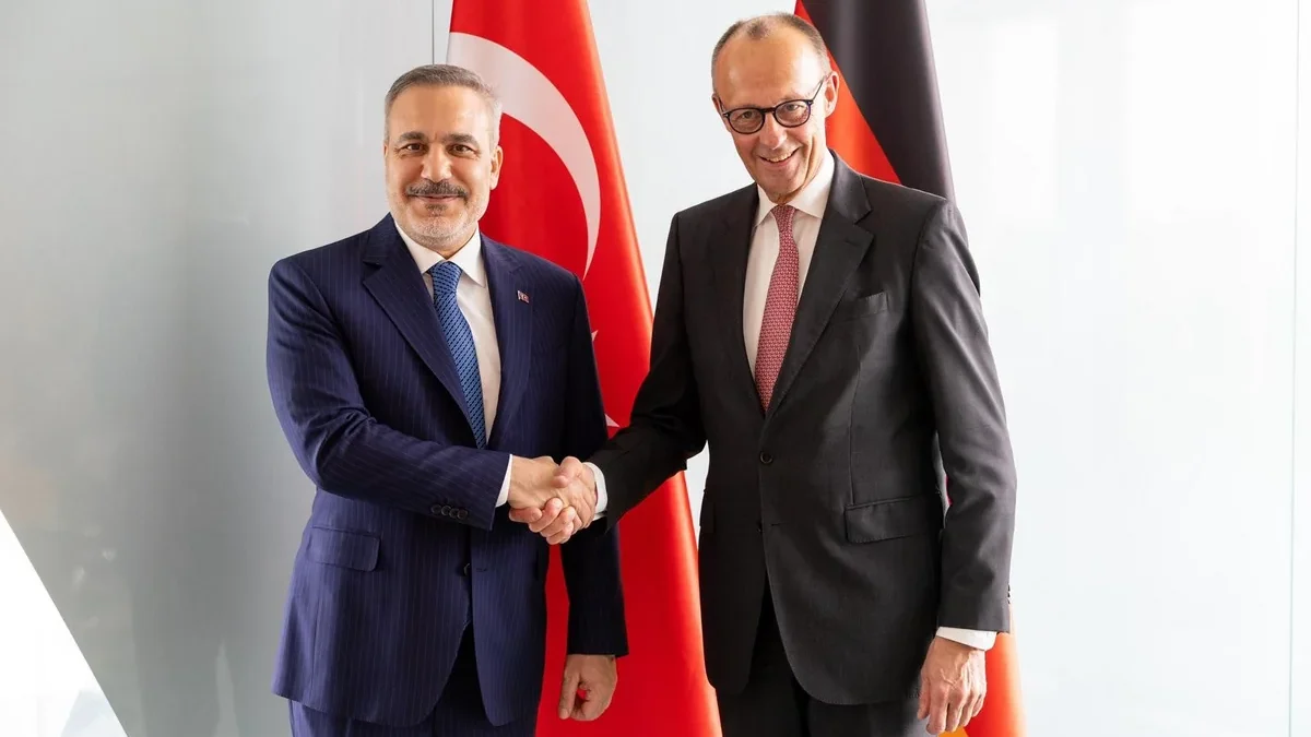 Hakan Fidan met with German Chancellor Friedrich Merz