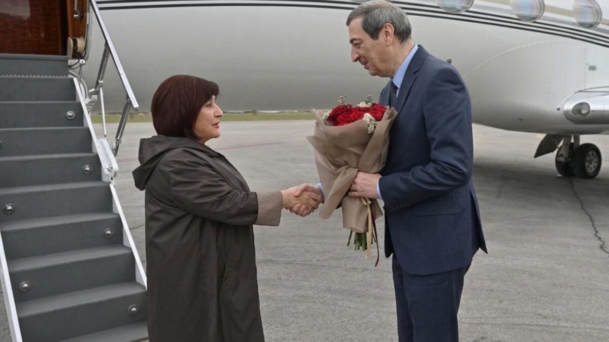 Sahiba Gafarova has gone on a visit to Montenegro