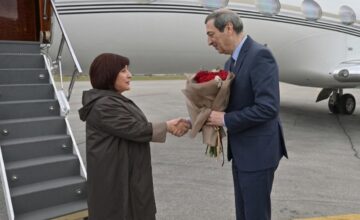 Sahiba Gafarova has gone on a visit to Montenegro