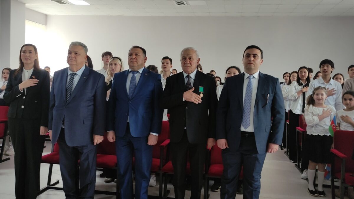 An event was held in Bishkek on the occasion of the 103rd anniversary of the birth of National Leader Heydar Aliyev