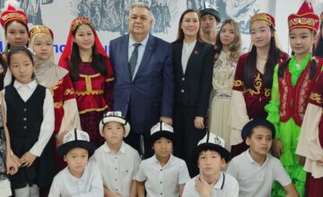 An event was held in Bishkek on the occasion of the 103rd anniversary of the birth of National Leader Heydar Aliyev